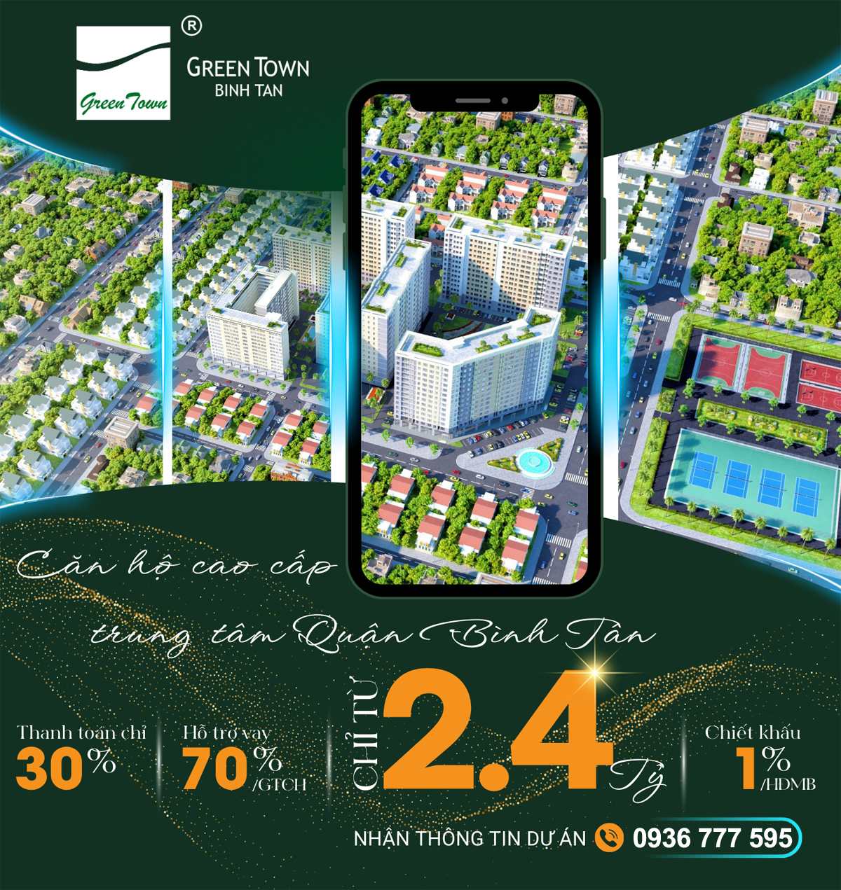 CĂN HỘ GREEN TOWN BÌNH TÂN